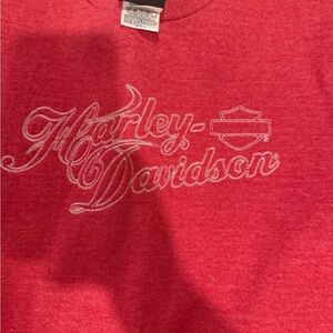 Harley-Davidson Red Logo Tee